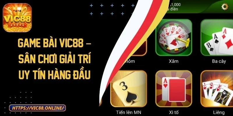 Game Bài VIC88 – Sân Chơi Giải Trí Uy Tín Hàng Đầu 1 game-bai-vic88